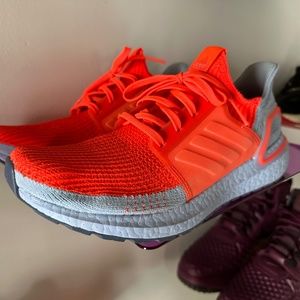 adidas Ultra Boost 19 Solar Red Glow Blue G27505